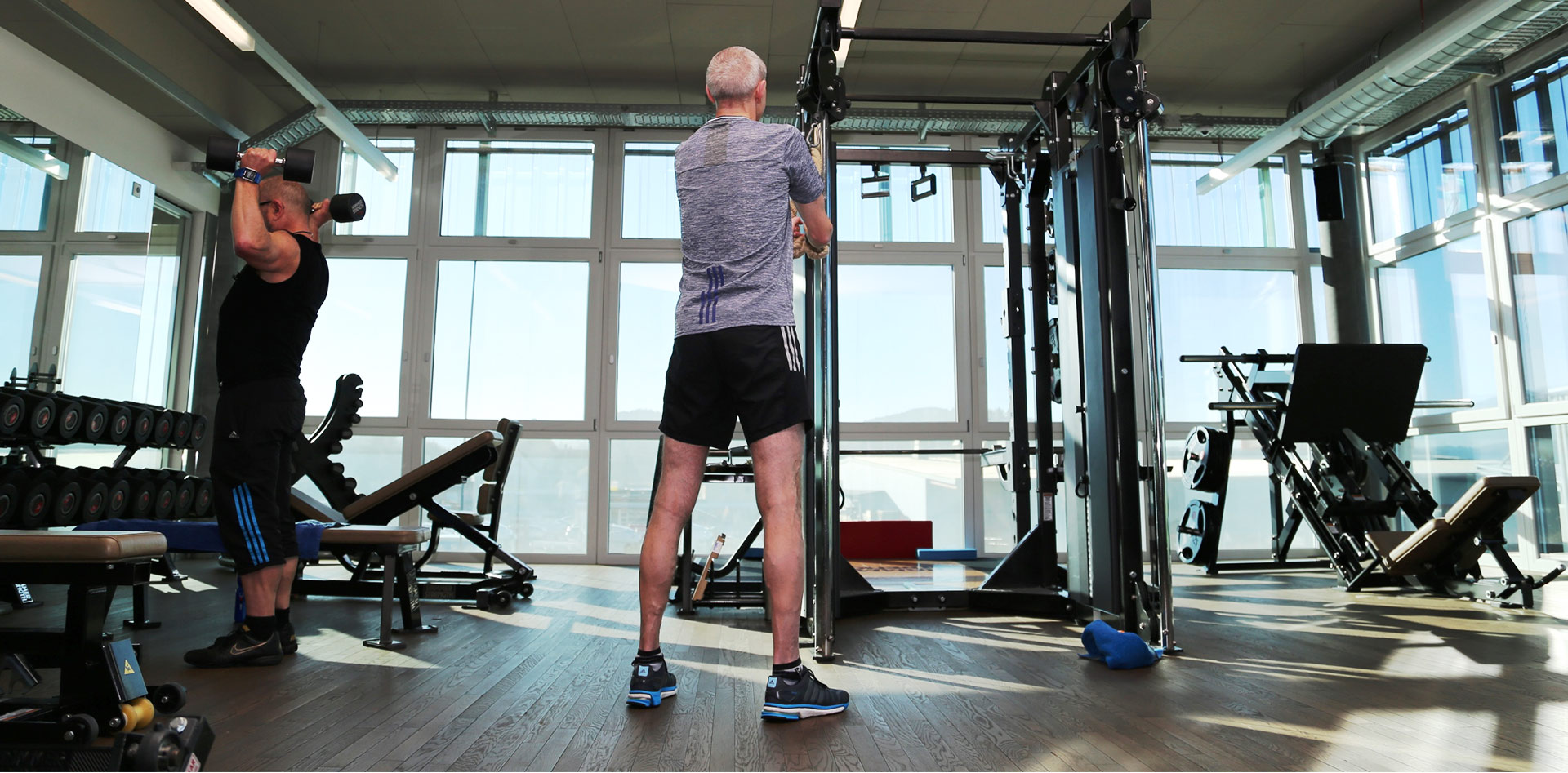 Fitness im Fitness Island